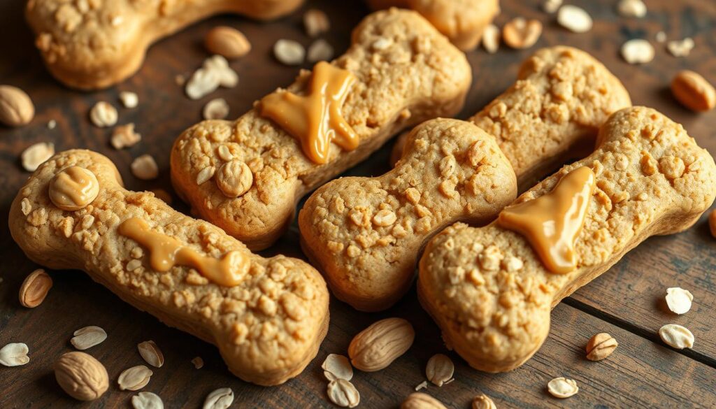 peanut butter oatmeal biscuits