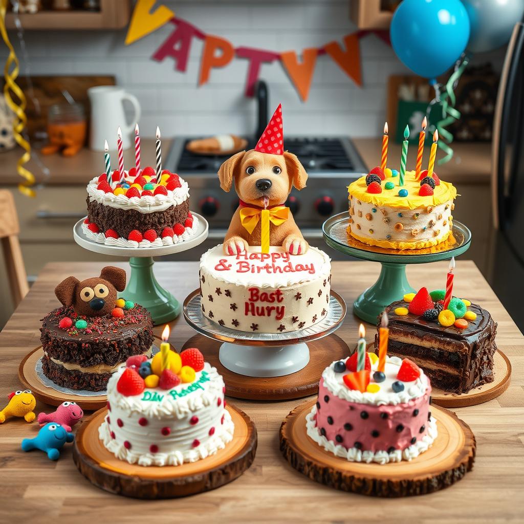 Dog birthday cake recipes