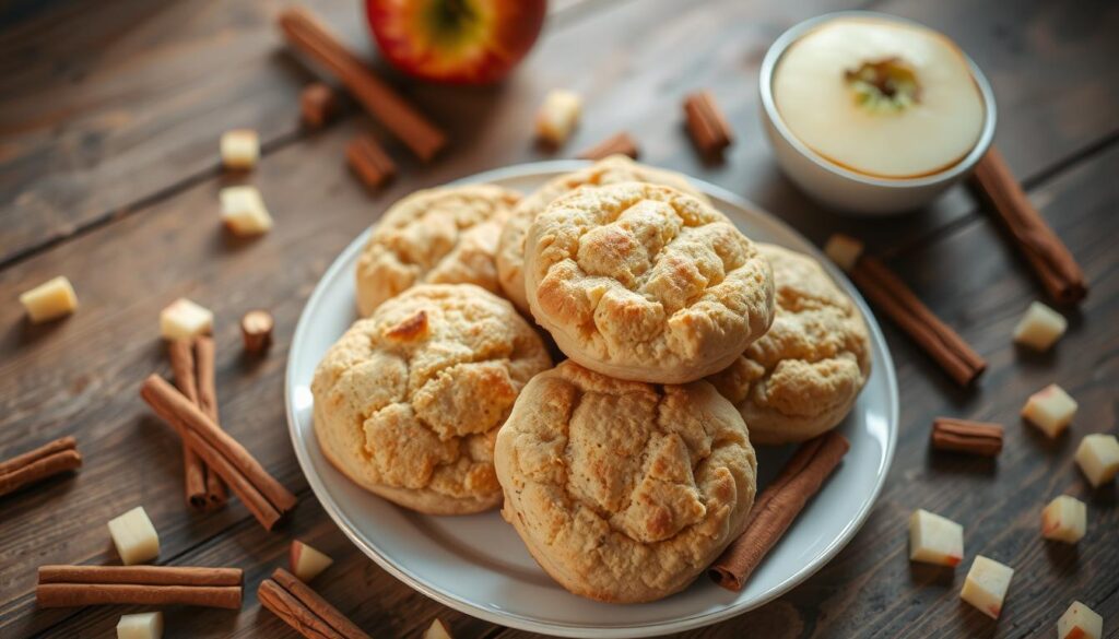 apple cinnamon biscuits
