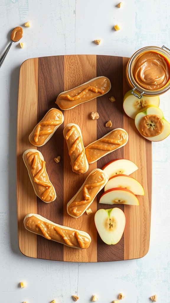 Homemade peanut butter dog treats