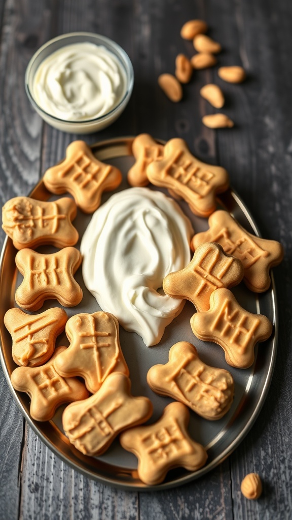 homemade peanut butter dog treats 