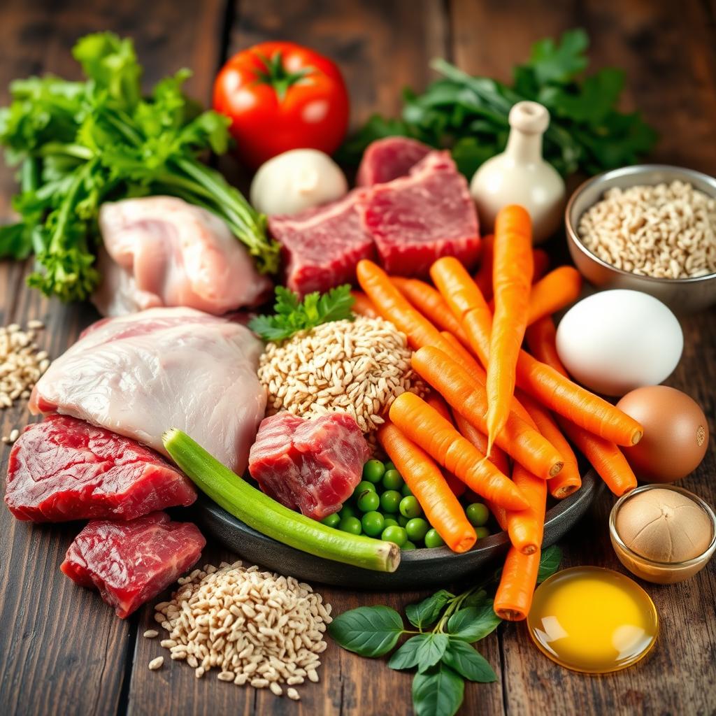 raw dog food ingredients