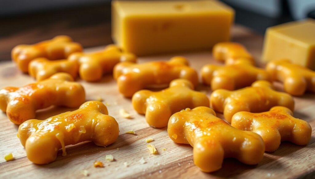 Cheddar Cheese Bites dog treats