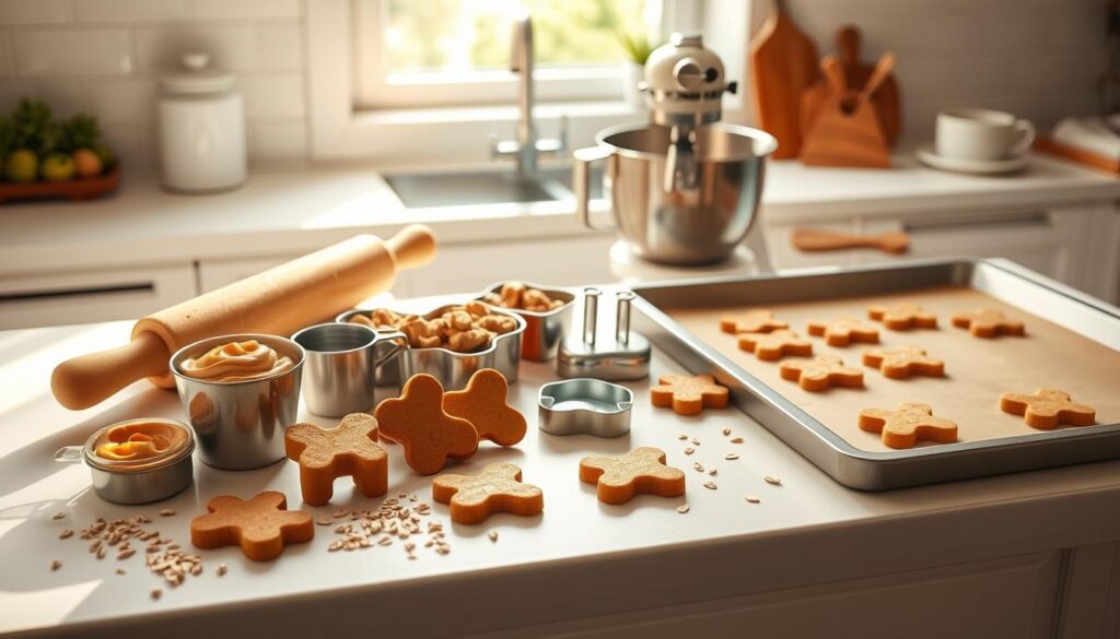 Kitchen tools for making dog treats