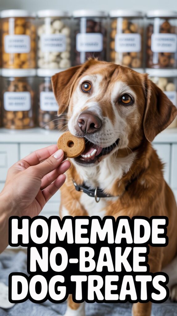 Homemade No-Bake Dog Treats