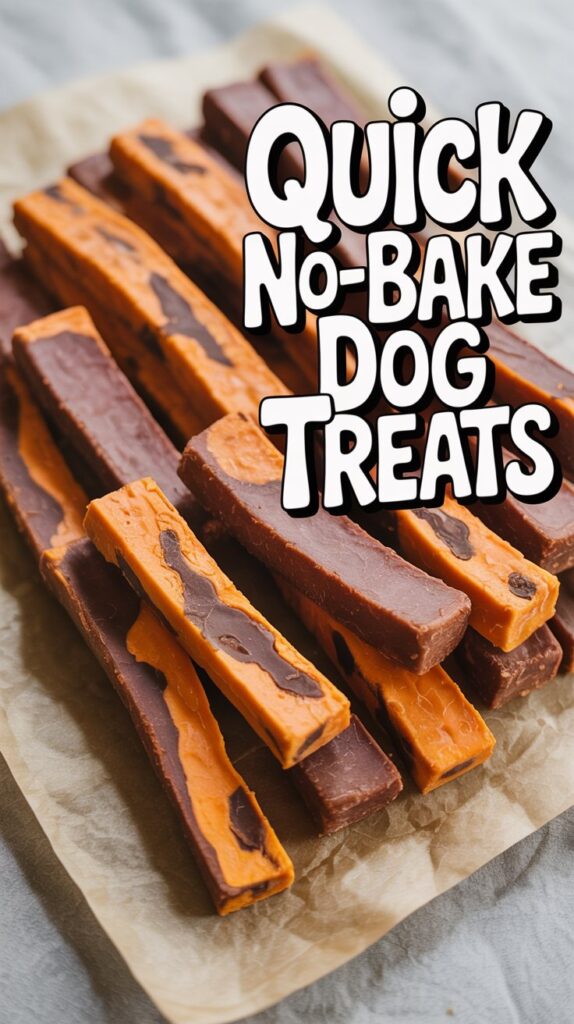 Quick No-Bake Dog Treats