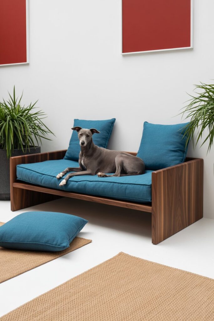 diy elevated dog bed
