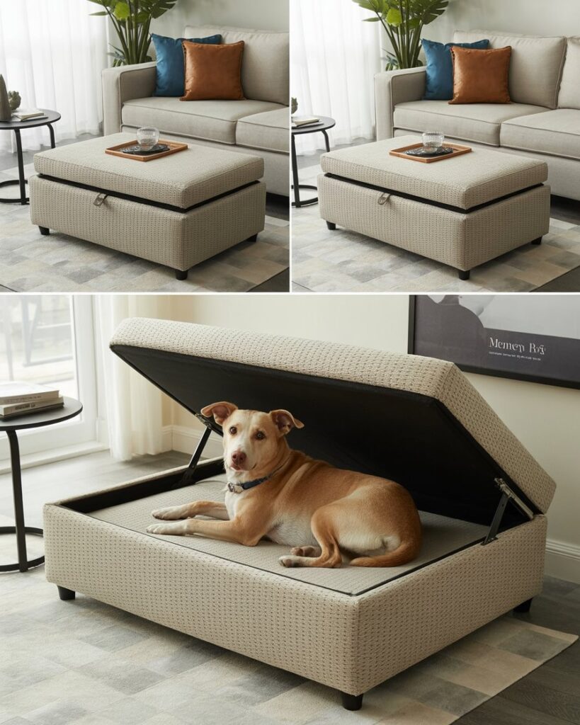 DIY dog bed